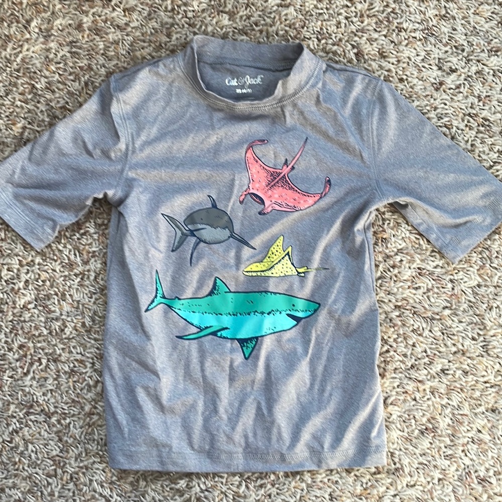 Little fishy swim shirt